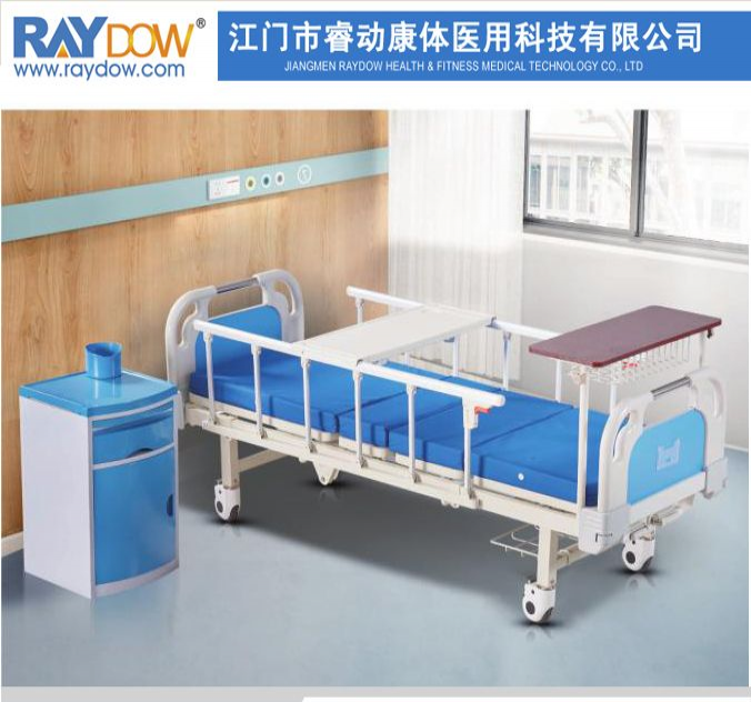 医院病人康复护理床手动两功能双摇病床YH8002C款