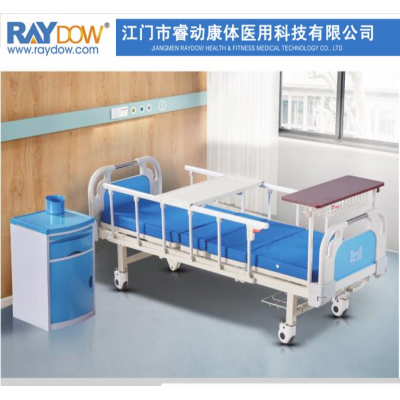 医院病人康复护理床手动两功能双摇病床YH8002C款