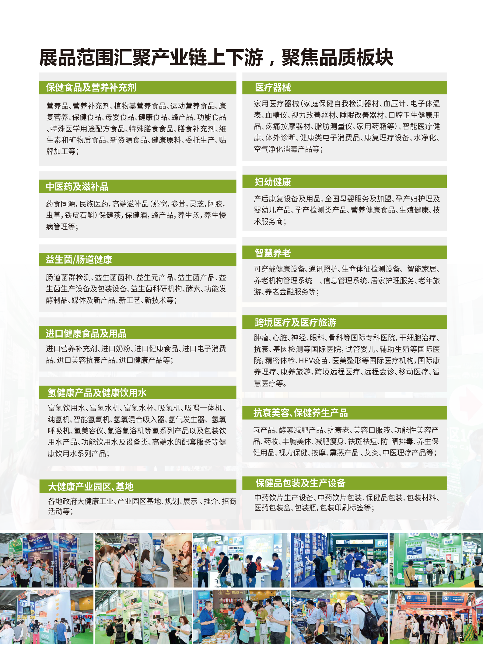 展品范围