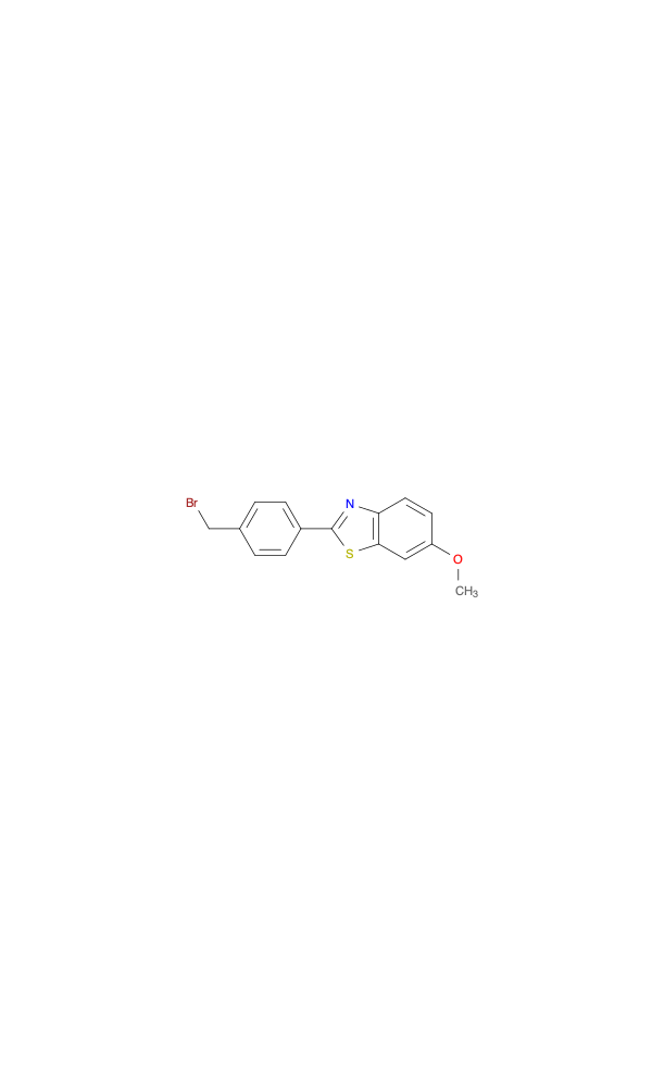 2-[4-(溴甲基)苯基}-6-甲氧基苯并噻唑