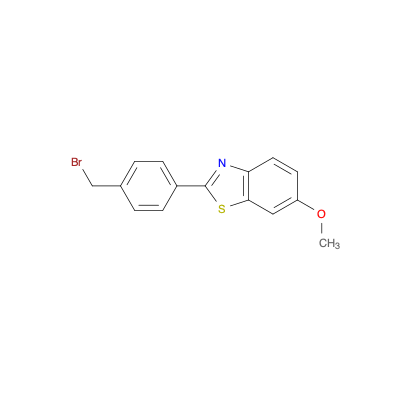 2-[4-(溴甲基)苯基}-6-甲氧基苯并噻唑